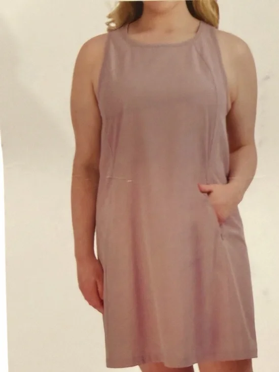 Gerry Sleeveless Lilac Shift Dress. NWT - Picture 2 of 5